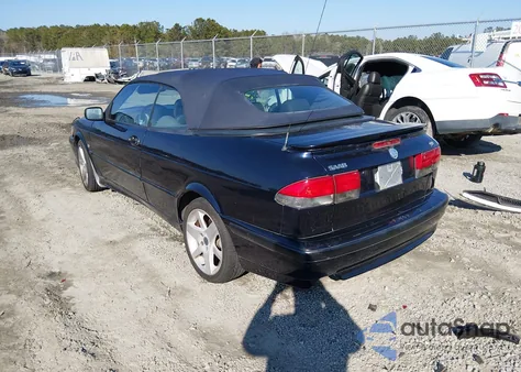 2002 Saab 9-3 Se z USA, uszkodzony, nr VIN YS3DF78K127012479